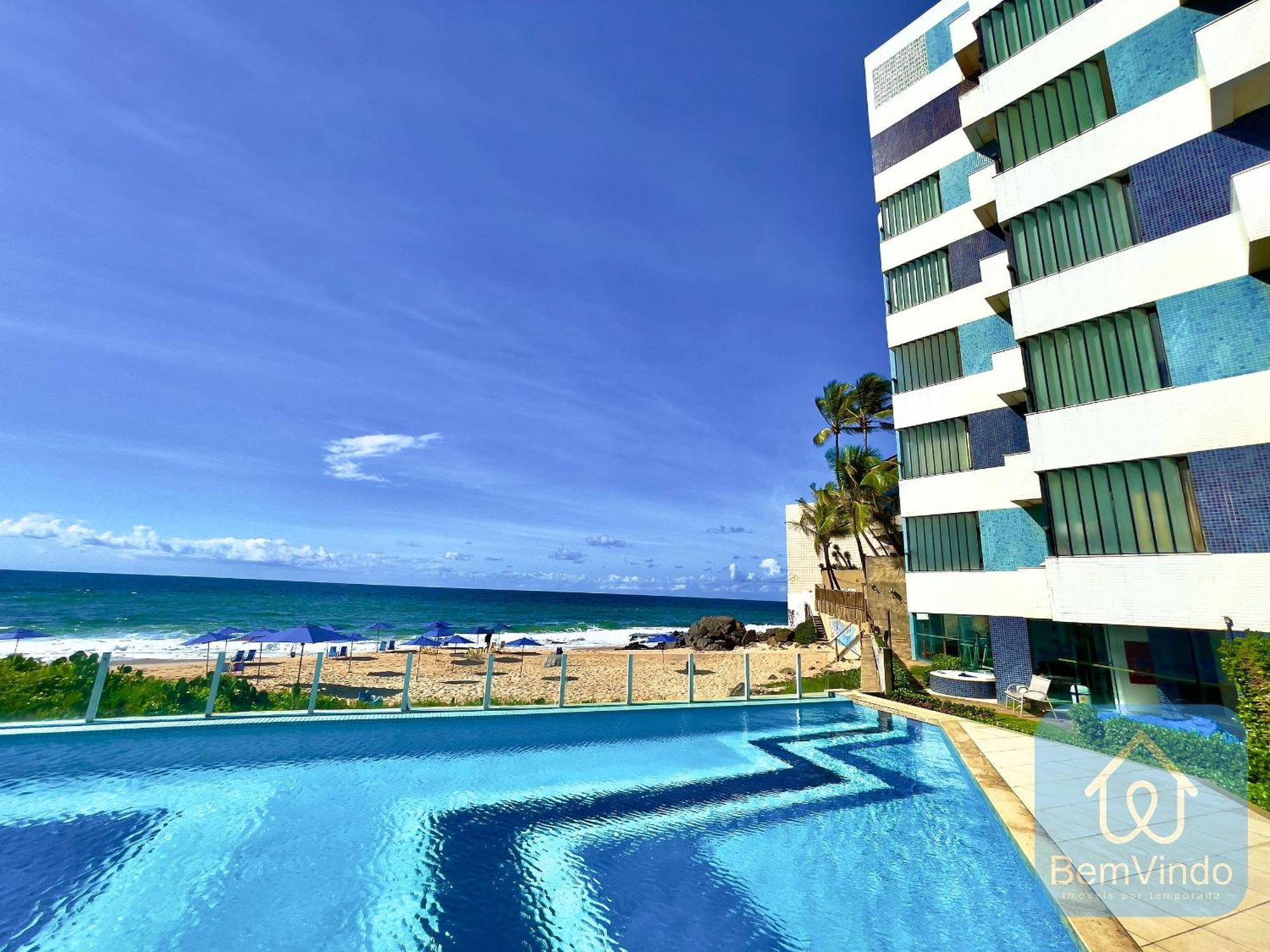 Apartamento Completo Com Vista Mar E Pe Na Areia Сальвадор Экстерьер фото