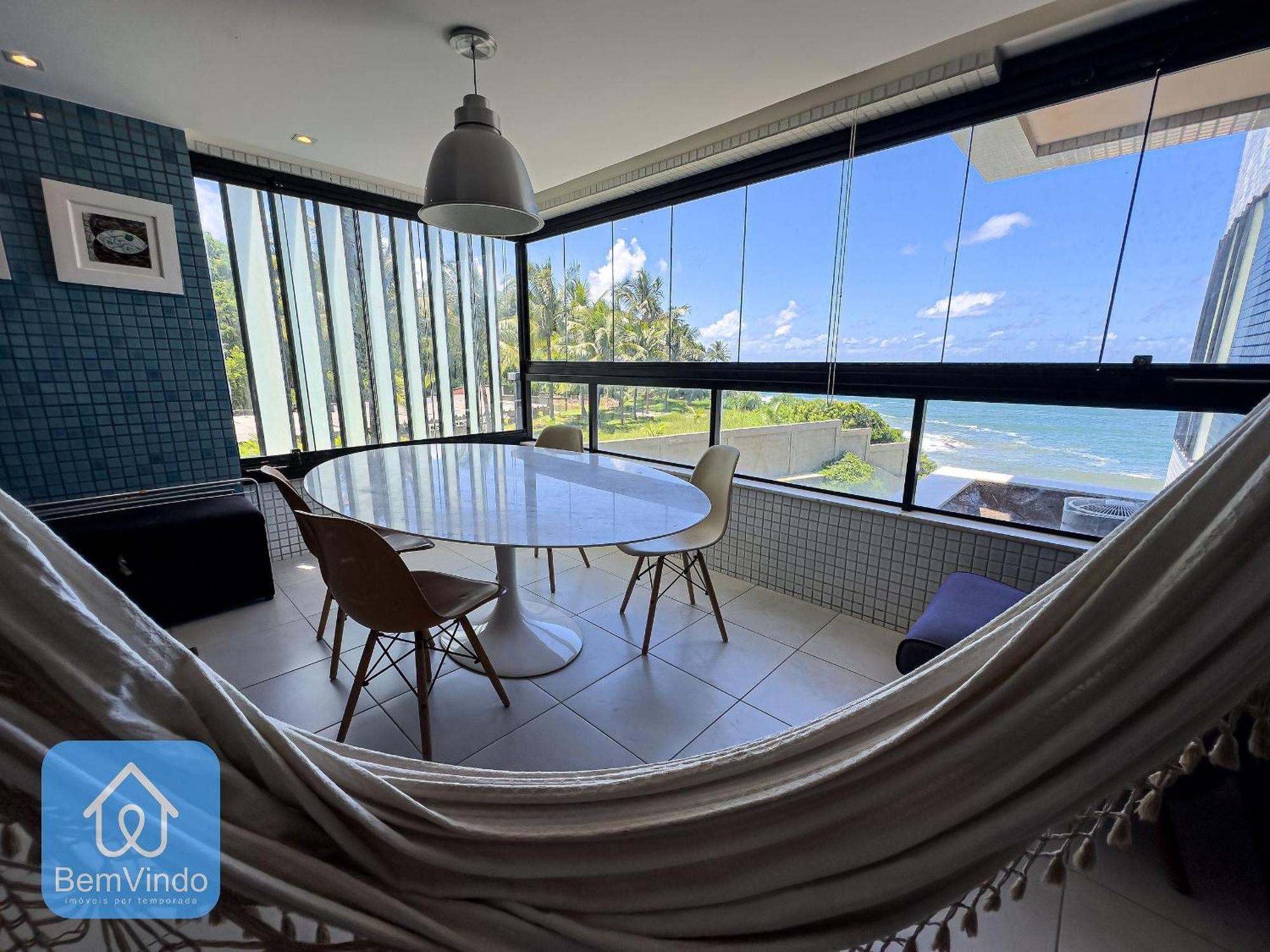 Apartamento Completo Com Vista Mar E Pe Na Areia Сальвадор Экстерьер фото